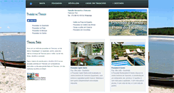 Desktop Screenshot of pousadasemtrancoso.com.br